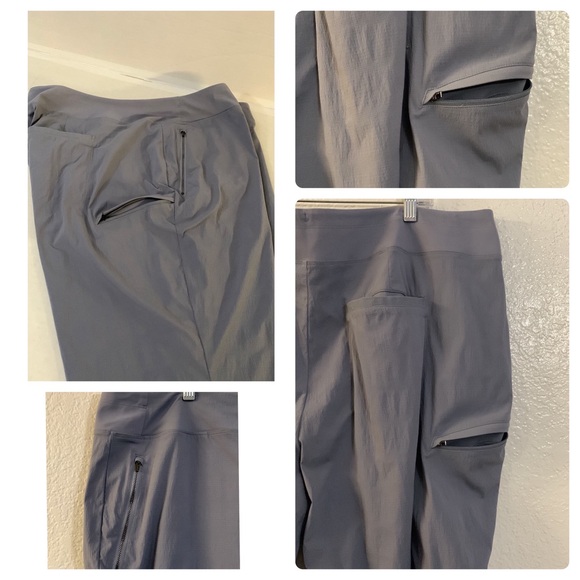 ATHLETA Travel Pants, Plus Size, Front Zippered Pockets, High Rise Sz. 20/EUC - Picture 9 of 16